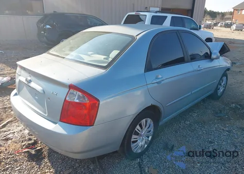 2004 Kia Spectra Ex/Lx z USA, uszkodzony, nr VIN KNAFE122445018684